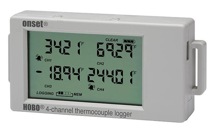 HOBO 4-Channel Thermocouple - Data Logger UX120-014M 