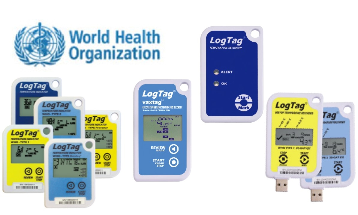 WHO-listed data loggers for vaccine monitoring